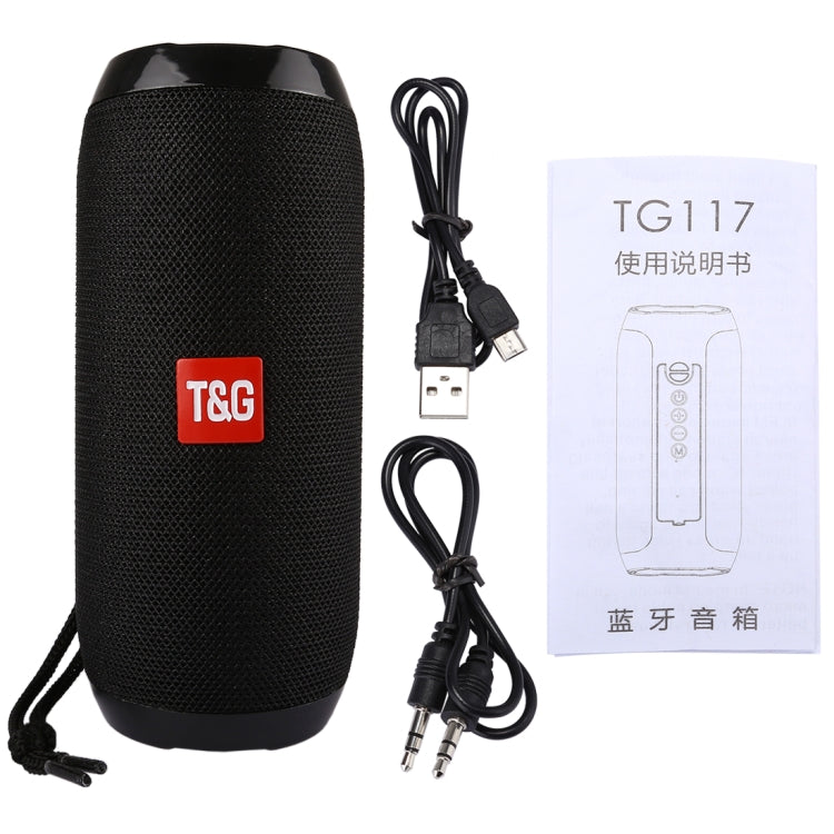 mit integriertem Mikrofon, unterstützt Freisprechanrufe und TF-Karten und AUX IN und FM, Bluetooth-Entfernung: 10 m, TG117, TG1127
