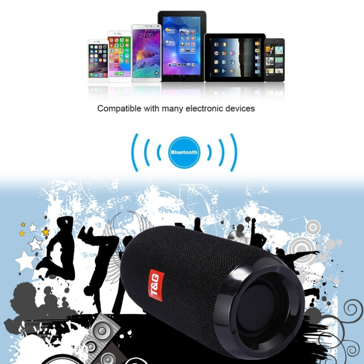 mit integriertem Mikrofon, unterstützt Freisprechanrufe und TF-Karten und AUX IN und FM, Bluetooth-Entfernung: 10 m, TG117, TG1127