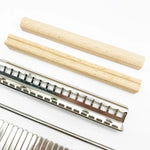 2 Stück 17-Ton-Daumenklaviertasten Kalimba Plektrum Zubehörset, 2 Stück 17-Ton