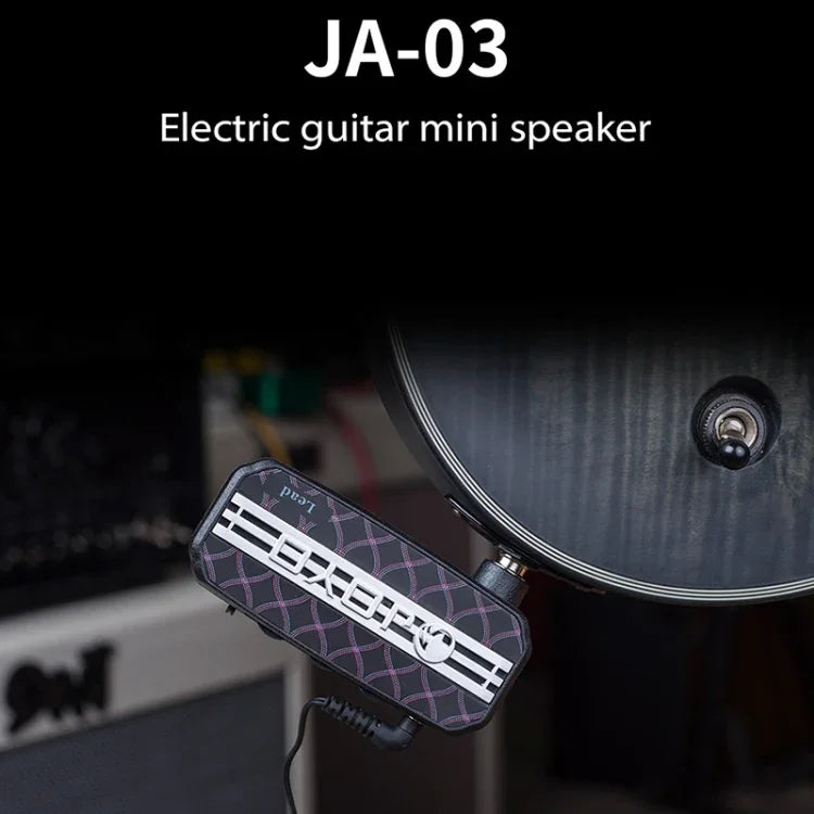JOYO JA-03 Mini-Tragbarer Lead-Distortion-Effekt für E-Gitarre, Lead-Distortion