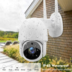 Tuya QX45 1080P Full HD IP65 wasserdichte 2,4-GHz-Funk-IP-Kamera mit Bewegungserkennung, Zwei-Wege-Audio, Nachtsicht und TF-Kartensteckplatz, australischer Stecker.