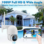 Tuya QX45 1080P Full HD IP65 wasserdichte 2,4-GHz-Funk-IP-Kamera mit Bewegungserkennung, Zwei-Wege-Audio, Nachtsicht und TF-Kartensteckplatz, australischer Stecker.