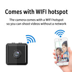 X6D 720P Drahtlose Mini-Überwachungskamera für Zuhause, unterstützt Infrarot-Nachtsicht, Bewegungserkennung und TF-Karte, 720P