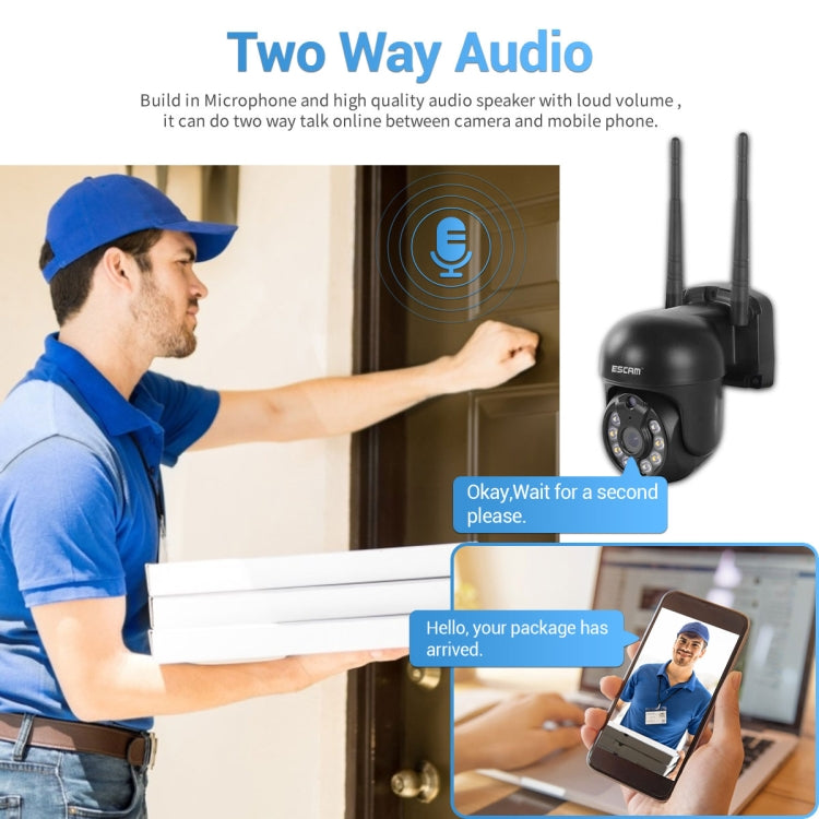 ESCAM WNK618 3,0 Megapixel 8-Kanal WLAN-Dome-Kamera HD-NVR-Sicherheitssystem, unterstützt Bewegungserkennung, Zwei-Wege-Audio, Farbnachtsicht und TF-Karte, EU-Stecker, WNK618