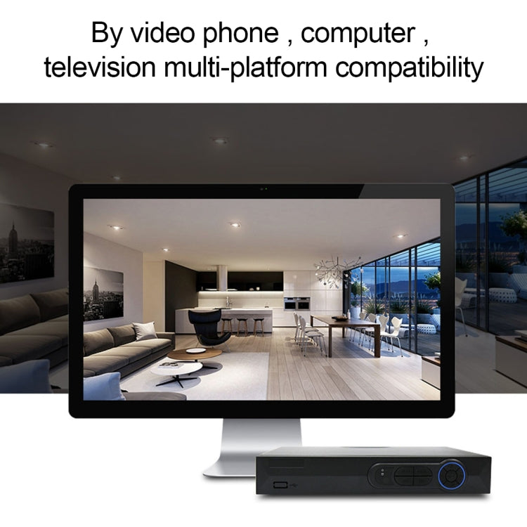 V380 HD 1280 x 720P 1,0 MP 360 Grad drehbare IP-Kamera, kabellose WLAN-Sicherheitskamera, unterstützt TF-Karten, Zwei-Wege-Audio, V380