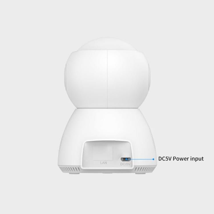 YT24 V380 3,0-MP-IP-Kamera mit Schwenk- und Neigefunktion, WLAN-fähig, unterstützt TF-Karten, Zwei-Wege-Audio, Bewegungserkennung und Nachtsicht.