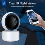 YT50-2 3,0-MP-IP-Kamera mit 360°-Drehung, WLAN-Unterstützung, TF-Karten-Unterstützung, Zwei-Wege-Audio, Bewegungserkennung und Nachtsicht