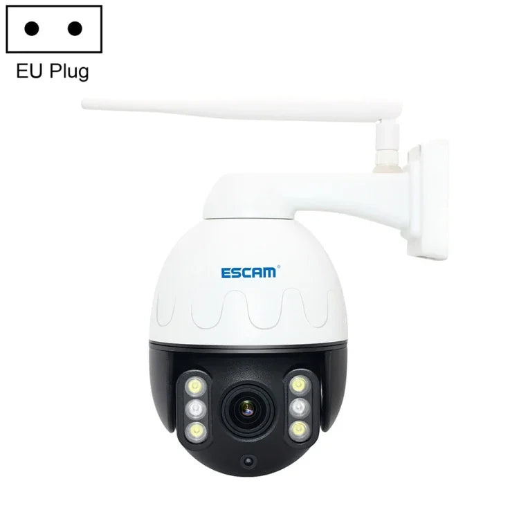 ESCAM Q5068 H.265 5MP Pan/Tilt/4X Zoom WLAN wasserdichte IP-Kamera, unterstützt ONVIF Zwei-Wege-Gespräch & Nachtsicht, AU-Stecker, UK-Stecker, US-Stecker, EU-Stecker, AU-Stecker