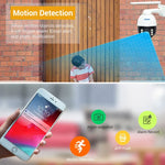 ESCAM Q5068 H.265 5MP Pan/Tilt/4X Zoom WLAN wasserdichte IP-Kamera, unterstützt ONVIF Zwei-Wege-Gespräch & Nachtsicht, AU-Stecker, UK-Stecker, US-Stecker, EU-Stecker, AU-Stecker