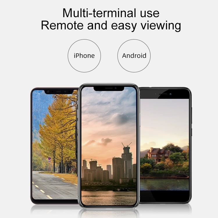 Q4 2,0 ​​Megapixel 1080P HD WLAN-IP-Kamera, unterstützt Bewegungserkennung, Zwei-Wege-Audio, Infrarot-Nachtsicht und TF-Kartensteckplatz, US-Stecker, Q4