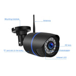 Q4 2,0 ​​Megapixel 1080P HD WLAN-IP-Kamera, unterstützt Bewegungserkennung, Zwei-Wege-Audio, Infrarot-Nachtsicht und TF-Kartensteckplatz, US-Stecker, Q4