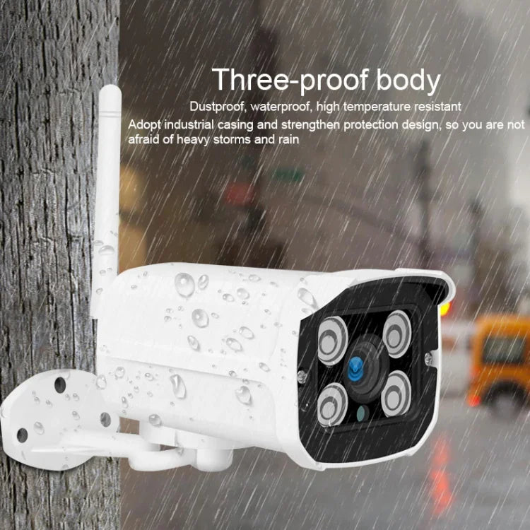 Q8 1080P HD WLAN-IP-Kamera, unterstützt Bewegungserkennung, Infrarot-Nachtsicht und TF-Karte, AU-Stecker, Q8