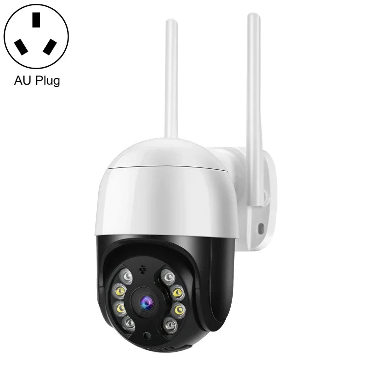 QX29 3,0-MP-HD-WLAN-IP-Kamera, unterstützt Nachtsicht, Bewegungserkennung, Zwei-Wege-Audio und TF-Karte, AU-Stecker, QX29