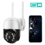QX29 3,0-MP-HD-WLAN-IP-Kamera, unterstützt Nachtsicht, Bewegungserkennung, Zwei-Wege-Audio und TF-Karte, AU-Stecker, QX29