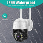 QX29 3,0-MP-HD-WLAN-IP-Kamera, unterstützt Nachtsicht, Bewegungserkennung, Zwei-Wege-Audio und TF-Karte, AU-Stecker, QX29