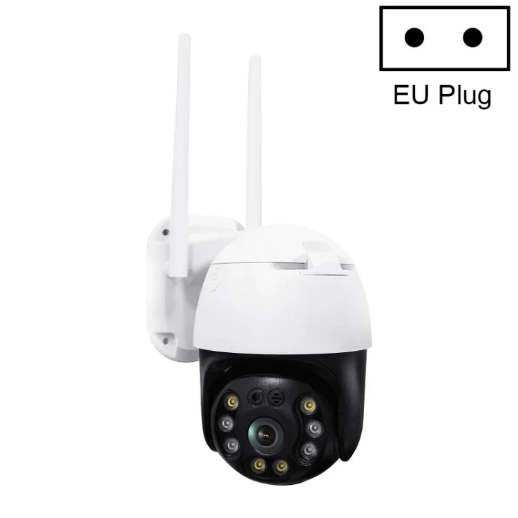 QX36 1080P 3,0MP 3,6mm Objektiv IP65 wasserdichte PTZ 360 Grad drehbare WLAN-Kamera, unterstützt Tag- und Nacht-Vollfarbbild, Zwei-Wege-Sprachkommunikation, Bewegungserkennung, Videowiedergabe und 128GB TF-Karte, AU-Stecker, QX36