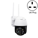 QX36 1080P 3,0MP 3,6mm Objektiv IP65 wasserdichte PTZ 360 Grad drehbare WLAN-Kamera, unterstützt Tag- und Nacht-Vollfarbbild, Zwei-Wege-Sprachkommunikation, Bewegungserkennung, Videowiedergabe und 128GB TF-Karte, AU-Stecker, QX36