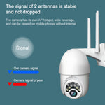 Q10 Outdoor-Kamera mit ferngesteuerter Drehung, WLAN, 10 LEDs, Infrarot-Nachtsicht, HD-Kamera, Bewegungserkennung, Video-/Alarm- und Aufzeichnungsfunktion, UK-Stecker, Q10 Infrarot-Nachtsicht