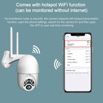 Q10 Outdoor-Kamera mit ferngesteuerter Drehung, WLAN, 10 LEDs, Infrarot-Nachtsicht, HD-Kamera, Bewegungserkennung, Video-/Alarm- und Aufzeichnungsfunktion, UK-Stecker, Q10 Infrarot-Nachtsicht