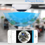 ESCAM Q8 960P 360-Grad-Fischaugenobjektiv 1.3MP WLAN IP-Kamera, unterstützt Bewegungserkennung / Nachtsicht, IR-Reichweite: 5-10m, AU-Stecker, Q8 US-Stecker, Q8 AU-Stecker, Q8 EU-Stecker, Q8 UK-Stecker