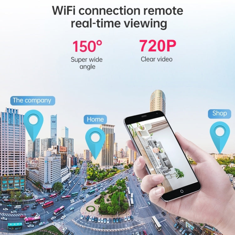 A9 720P WLAN-Netzwerkkamera mit Weitwinkelrekorder, A9 720P (Weiß), A9 720P (Schwarz)