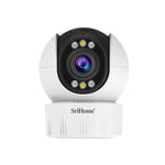 SriHome SH046 4,0 Megapixel FHD Kabelloses Heimüberwachungssystem mit niedrigem Stromverbrauch, SH046