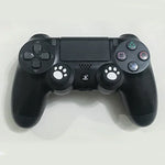 4 Stück niedliche Silikon-Schutzhüllen mit Katzenpfotenmotiv für PS4 / PS3 / PS2 / Xbox 360 / Xbox One / Wii U Gamepad-Joysticks
