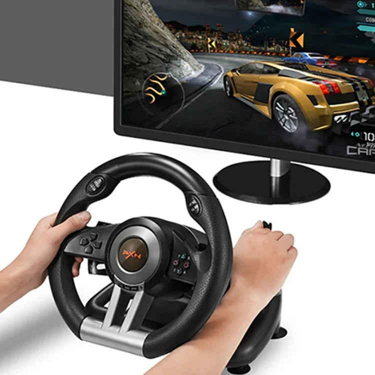 PXN-V3 Rennspiel-Lenkrad für PC / PS3 / 4 / Xbox One / Switch