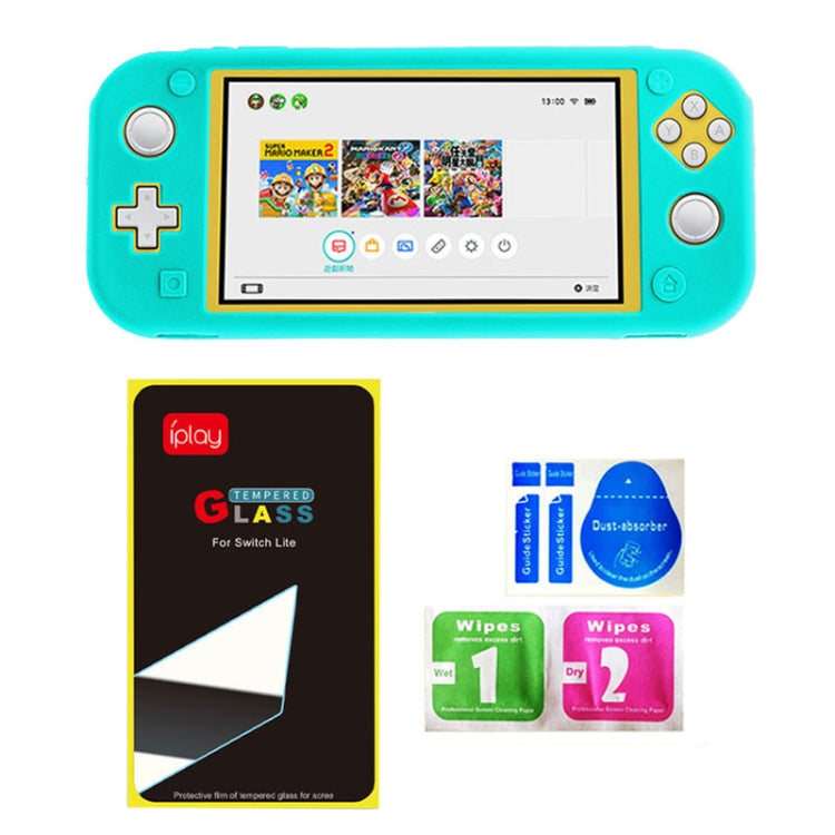 IPLAY Game Host Silikon-Schutzhülle mit Displayschutzfolie für Switch Lite