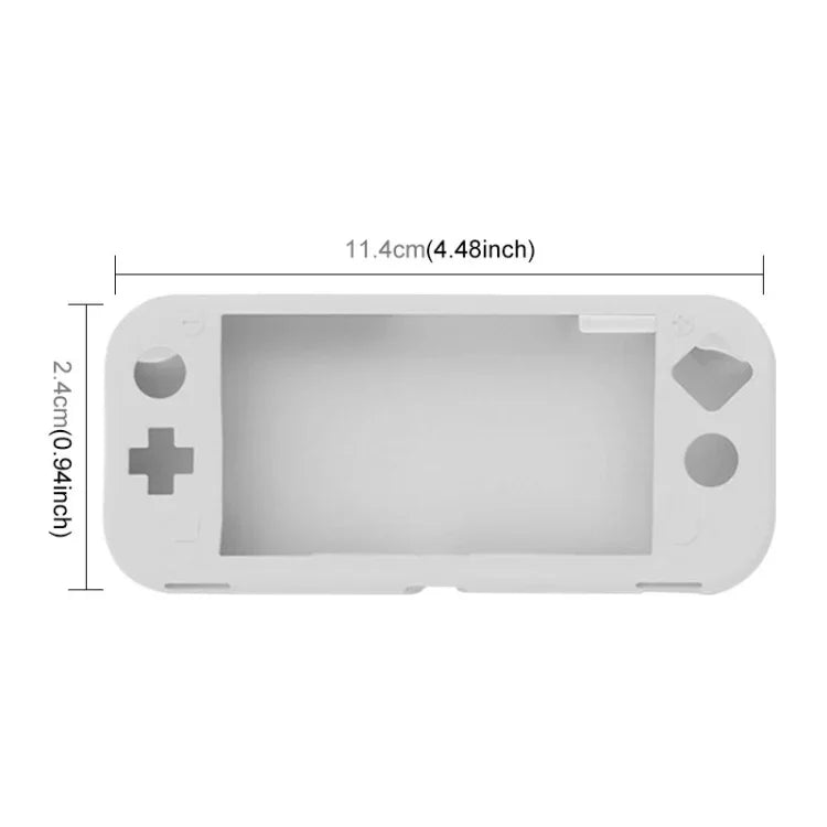 IPLAY Game Host Silikon-Schutzhülle mit Displayschutzfolie für Switch Lite