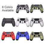 Kabelgebundener Gamecontroller für Sony PS4, Grün-Camouflage