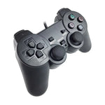 Doppel-Vibrations-Joypad, kabelgebundener Spielcontroller für PS2