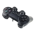 Doppel-Vibrations-Joypad, kabelgebundener Spielcontroller für PS2