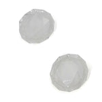 2 Stk. Diamond Texture Games Grip Kappen für PS5, Blau, Rot, Klarweiß, Grün