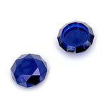 2 Stk. Diamond Texture Games Grip Kappen für PS5, Blau, Rot, Klarweiß, Grün