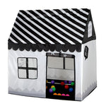 Haushalt Kinder Drucken Spielzelt Kleines Spielhaus mit Matte, mit Matte (Schwarz-Weiß), mit Matte (Pink), mit Matte (Hellrosa)