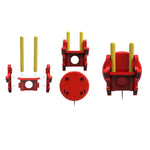 DOBE TNS-1867 Videospiel-Drumsticks-Controller Taiko-Drumsets für Nintendo Switch, für Nintendo Switch