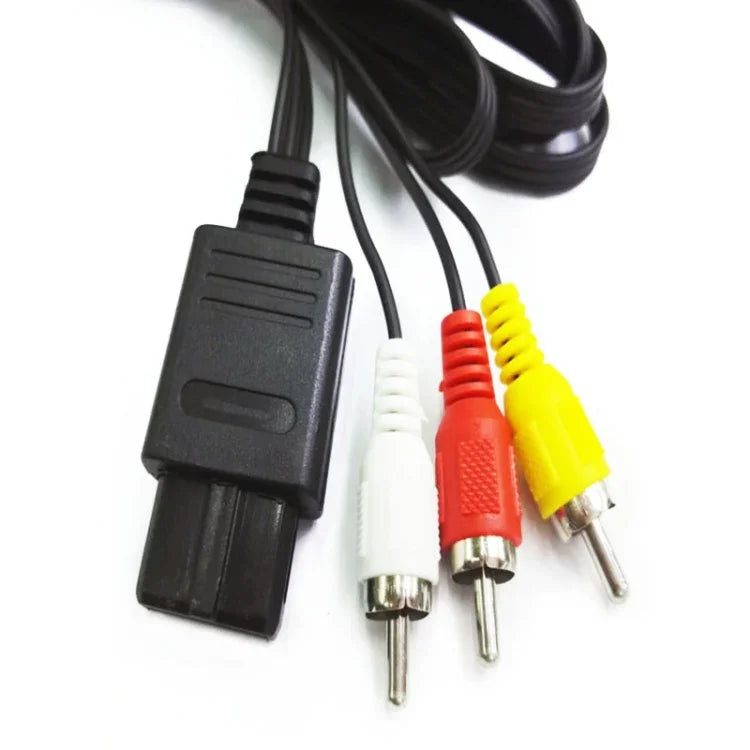 5-teiliges Multifunktions-AV-Kabel für Nintendo N64 / NGC, Länge: 1,8 m, Multifunktions-AV-Kabel