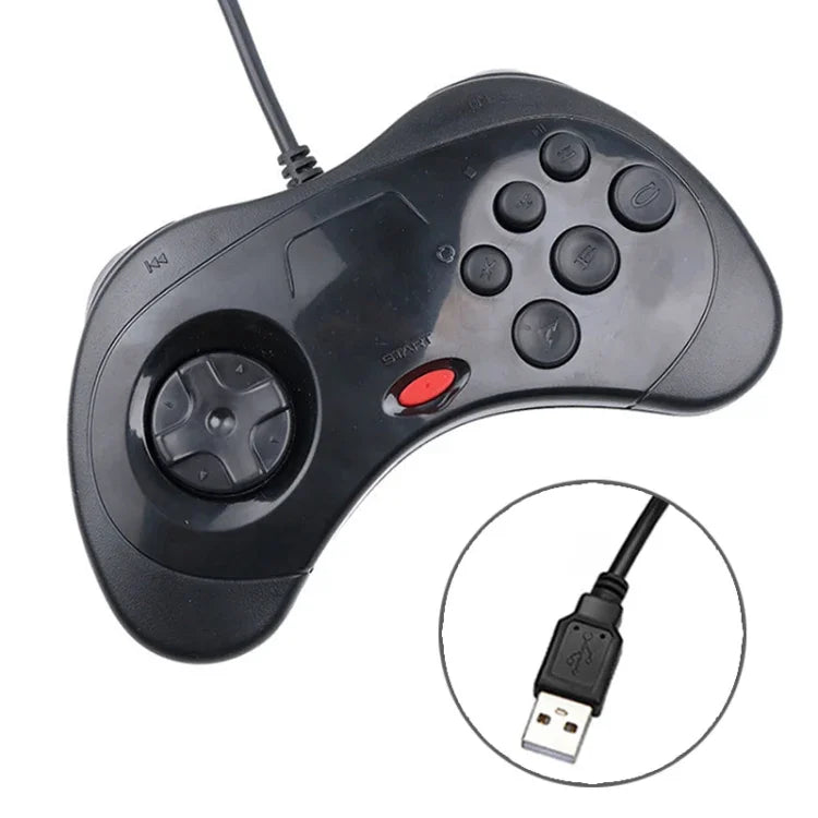 USB-Computer-Gamepad-Controller für Sega Saturn