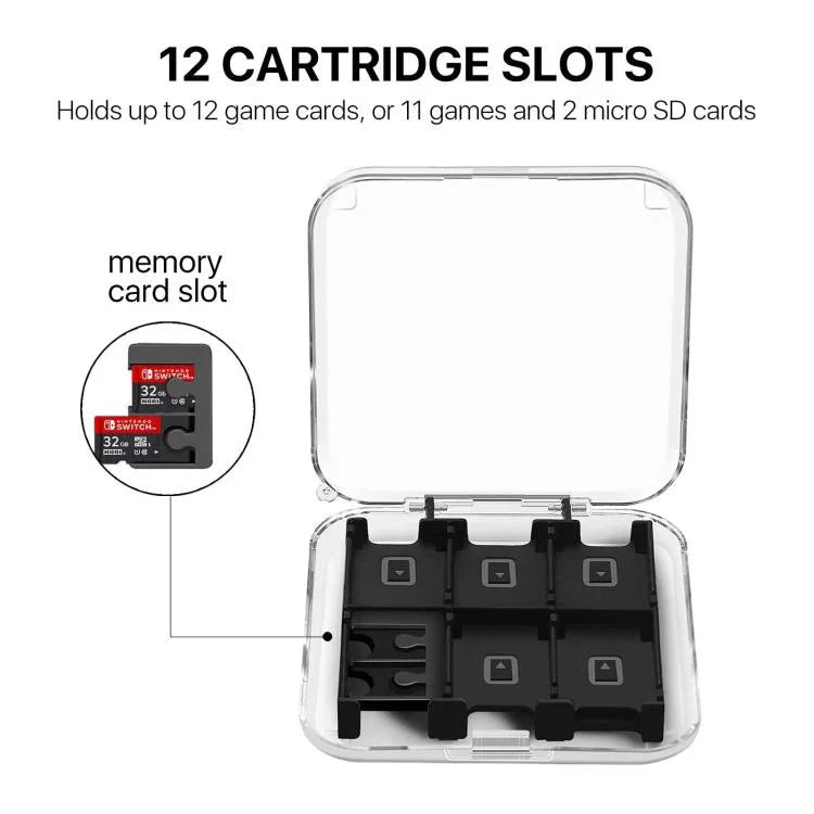 12-in-1-Box: Speicherkartenhalter für Nintendo Switch