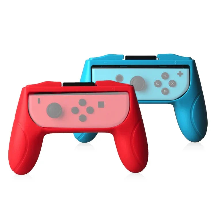 OIVO 2er-Set linke und rechte Game-Controller-Griffe für Nintendo Switch Joy-Con, Rot und Blau