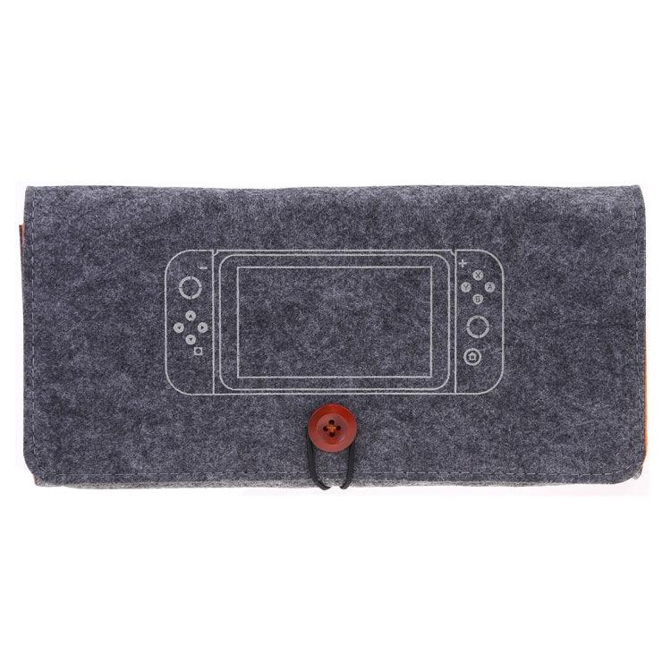Tragbare, weiche Filz-Handtaschen-Aufbewahrungs- und Schutzhülle für Nintendo Switch