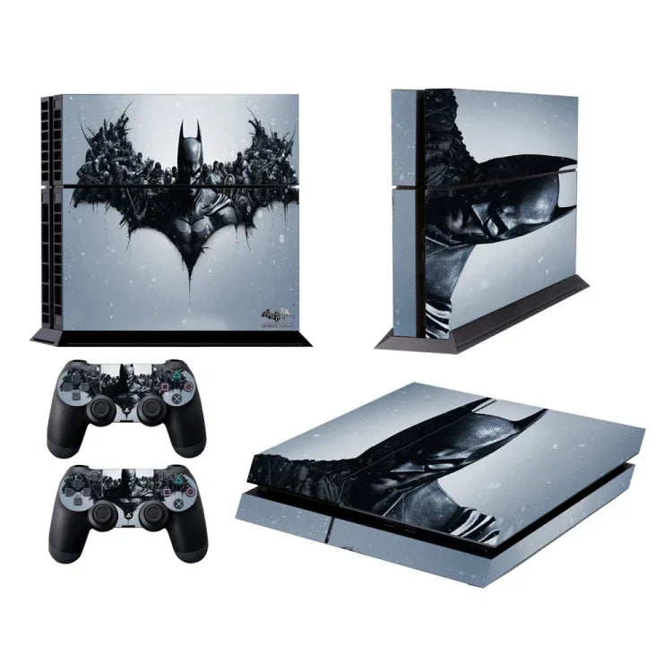 Batman-Muster Modische Farbschutzfolie Aufkleber für Sony PS4, Batman-Muster
