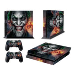 Clown Bucky Muster Modische Farbschutzfolie Aufkleber für Sony PS4, Clown Bucky Muster