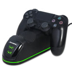 DOBE TP4-1781 Kabelloses Controller-Dock mit Dual-Ladefunktion, LED-Ladegerät und Griff für PS4 / Slim / Pro, TP4-1781
