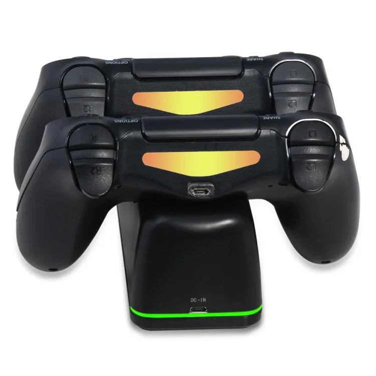 DOBE TP4-1781 Kabelloses Controller-Dock mit Dual-Ladefunktion, LED-Ladegerät und Griff für PS4 / Slim / Pro, TP4-1781