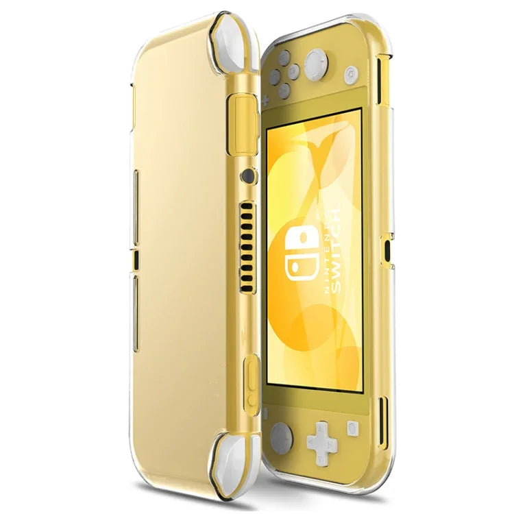 Stoßfeste, transparente TPU-Schutzhülle aus weichem Kristallglas für Switch Lite
