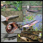 HENGJIA HENG JIA SJ011 8 in 1 10 cm nachleuchtende Kunststoff-Hardbaits Tintenfisch-Angelköder-Set Angelzubehör, zufällige Farblieferung