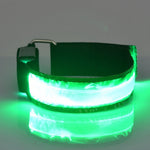 LED Blitz Sicherheitsreflektierendes Nylon Licht Wiederaufladbares Sport Handgelenkband, Wiederaufladbar Rot, Wiederaufladbar Gelb, Wiederaufladbar Grün, Wiederaufladbar Blau