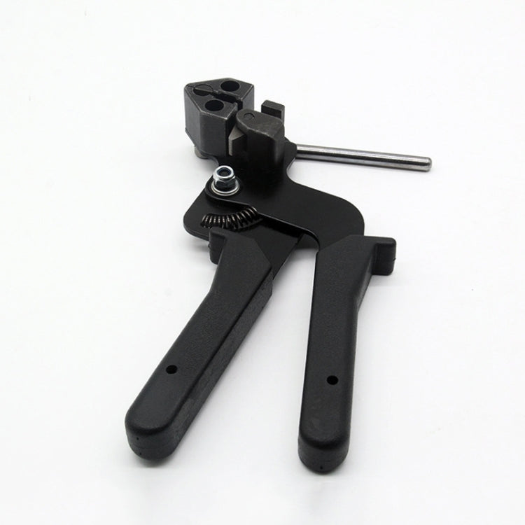 Kabelbinder Automatische Spannungsabschneidezange Spezialzange Befestigungswerkzeug für Edelstahl-Kabelbinder mit einer Breite von 4,6-12mm, XN-LQG
